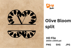 Olive Bloom Split Product Image 1