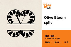 Olive Bloom Split Product Image 1