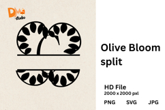 Olive Bloom Split Product Image 1