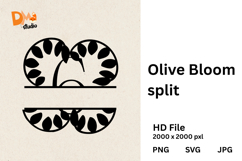 Olive Bloom Split Product Image 1