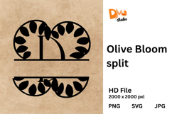 Olive Bloom Split Product Image 1