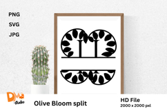 Olive Bloom Split Product Image 1