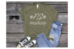 BELLA CANVAS 3001 t-shirt mockup BUNDLE Product Image 11