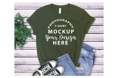 Bella Canvas 3001 Multi Color T-Shirt Mockup PSD Product Image 15