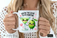 Olive To My Martini Funny Valentine Png Product Image 2