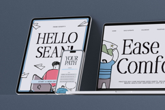 Oliveira - Modern Pixelated Serif Font Product Image 13