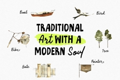 Olivia Jenisen Hand Drawn Font Duo Product Image 11