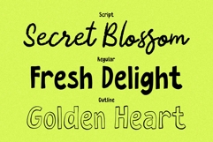 Olivia Jenisen Hand Drawn Font Duo Product Image 5