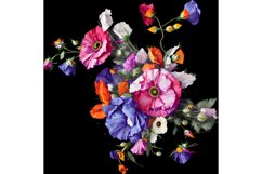 20 Oz Skinny Tumbler, Oil Painted Floral Tumbler Wrap Product Image 6