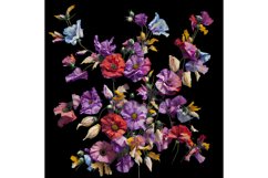 20 Oz Skinny Tumbler, Oil Painted Floral Tumbler Wrap Product Image 7