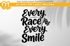 Every Race Every Smile SVG File Product Image 1