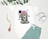 Summer Gnome Sublimation design PNG|Gnome clipart Product Image 3