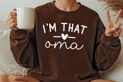 Pass Me To My Oma Im That Oma Bundle SVG PNG Mothers Day Product Image 2