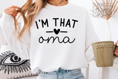 Pass Me To My Oma Im That Oma Bundle SVG PNG Mothers Day Product Image 3