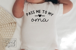 Pass Me To My Oma Im That Oma Bundle SVG PNG Mothers Day Product Image 4