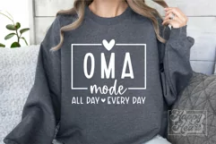 Oma Mode SVG - Blessed Oma - Cool Oma Era- Mothers Day Gift Product Image 3