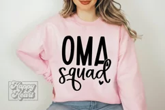 Oma Squad SVG - Blessed Oma - Cool Oma Era - Mothers Day Product Image 1