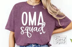 Oma Squad SVG - Blessed Oma - Cool Oma Era - Mothers Day Product Image 2