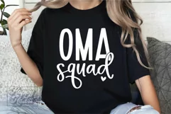 Oma Squad SVG - Blessed Oma - Cool Oma Era - Mothers Day Product Image 4