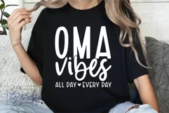 Oma Vibes SVG - Oma Mode SVG - Blessed Oma - Cool Oma Era Product Image 4