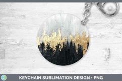 GorgeousOmbre Paint Keychain design.