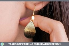 GorgeousOmbre Paint Teardrop Earrings design.