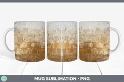 GorgeousOmbre Paint Mug Wrap design.