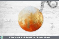 GorgeousOmbre Paint Keychain design.