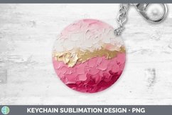 GorgeousOmbre Paint Keychain design.