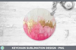 GorgeousOmbre Paint Keychain design.