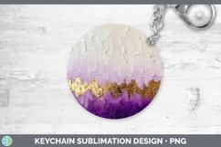 GorgeousOmbre Paint Keychain design.