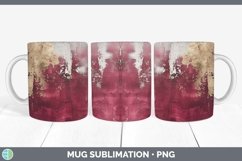 GorgeousOmbre Paint Mug Wrap design.