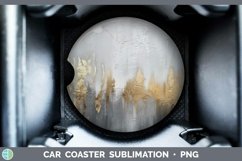 GorgeousOmbre Paint Car Coaster design.