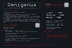 Omnigenus - Monospace Sans serif font family Product Image 11