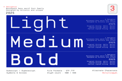 Omnigenus - Monospace Sans serif font family Product Image 4