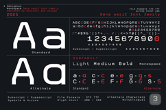 Omnigenus - Monospace Sans serif font family Product Image 5