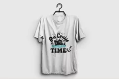 On Cruise Time SVG Family Trip T-Shirt Product Image 4