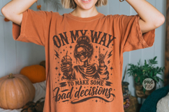 On My Way To Make Some Bad Decisions Sarcastic PNG, Snarky Product Image 1