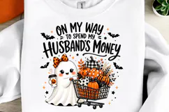 Trending Halloween PNG, Spooky Season PNG, Cute Pumpkin PNG Product Image 3
