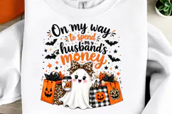 Trending Halloween PNG, Spooky Season PNG, Cute Pumpkin PNG Product Image 2