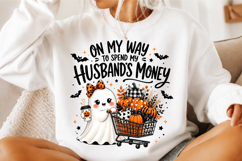 On My Way to Spend My Husband's Money PNG Product Image 3