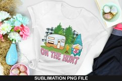 On The Hunt - Easter Sublimation PNG Product Image 1