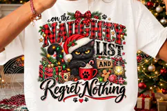 On the Naughty List & Regret Nothing PNG Product Image 1