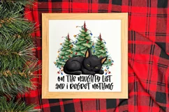 On The Naughty List And I Regret Sublimation PNG Product Image 3