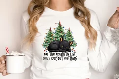 On The Naughty List And I Regret Sublimation PNG Product Image 2