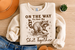 On My Way to Get My Shit Together SVG Design Product Image 3