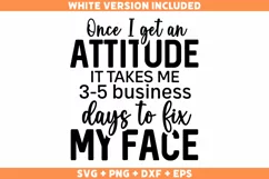 Funny Quotes SVG, Sarcastic SVG, Snarky SVG, Mom SVG File Product Image 1