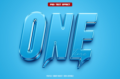 One 3D editable text effect Product Image 1