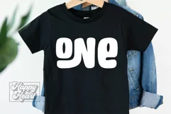 One SVG - 1st Birthday Retro - One Birthday PNG - Onederful Product Image 4