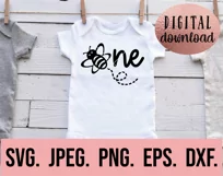 Family Bee SVG - Mama Dada Bee - 1st Bumble Bee Birthday Product Image 7